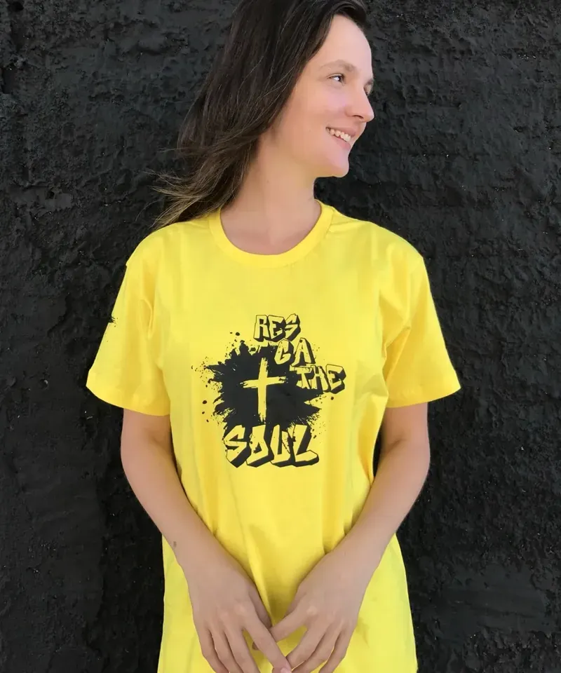 Camiseta poliviscose personalizada